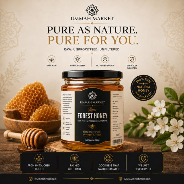 ummah market - pure raw honey